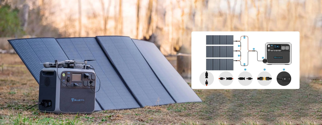 Bluetti PV350 Portable Solar Panel