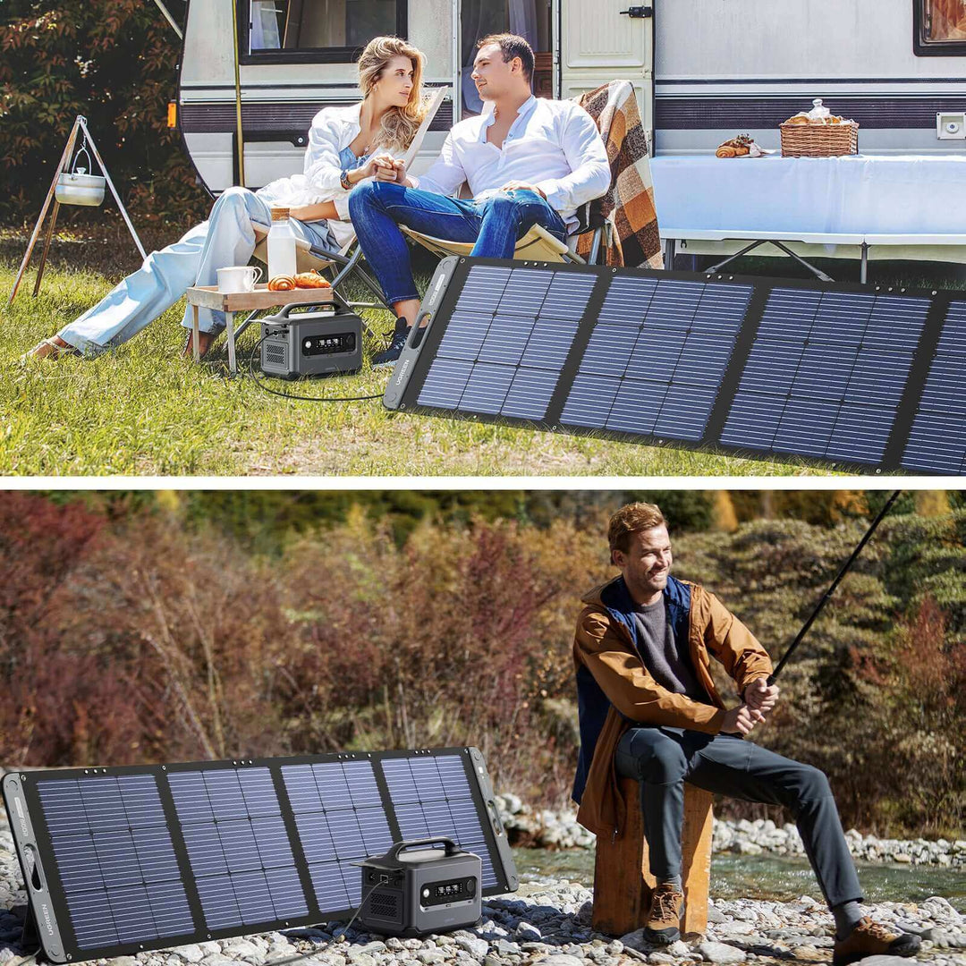 UGREEN - PowerRoam 1200 - 1024Wh - Power Station + 1*200W Solar Panel - Ecoluxe Solar