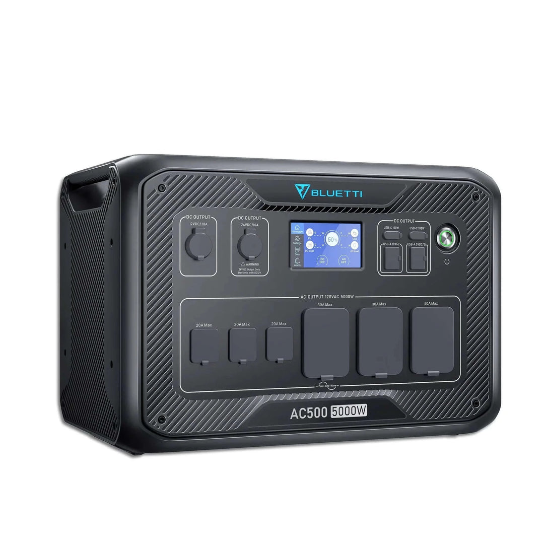 Bluetti - 2*AC500 + 4*B300S - 12,288Wh Capacity Home Backup Battery System - Ecoluxe Solar