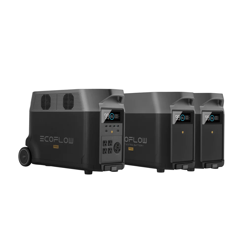 EcoFlow - DELTA Pro Portable Power Station - Home Backup Battery - 3,600Wh