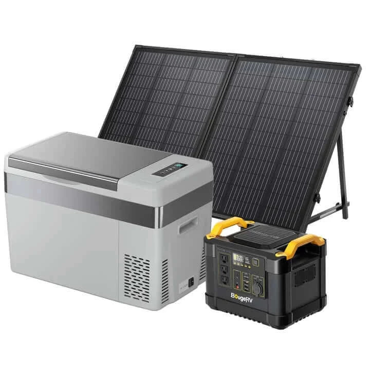BougeRV - 130W Starter Solar Kit For Outdoor Travel - 1100Wh - Ecoluxe Solar