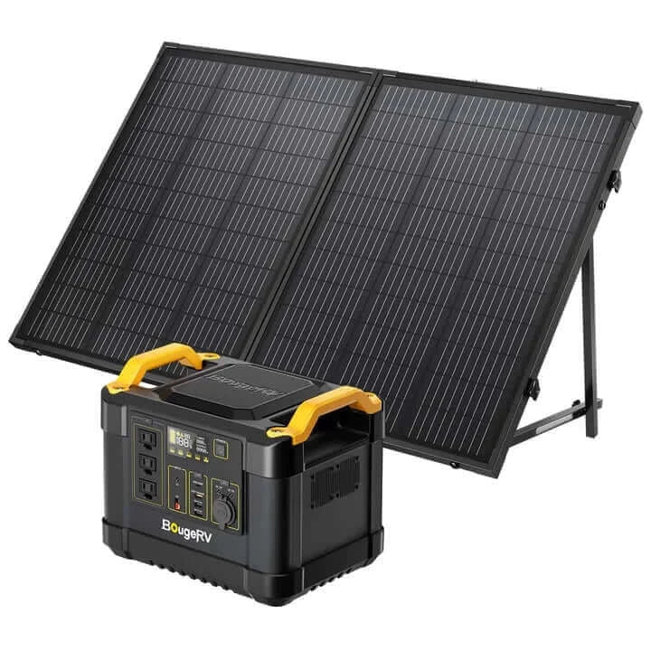 BougeRV - FORT 1000 - Portable Backup Power Kit - Ecoluxe Solar