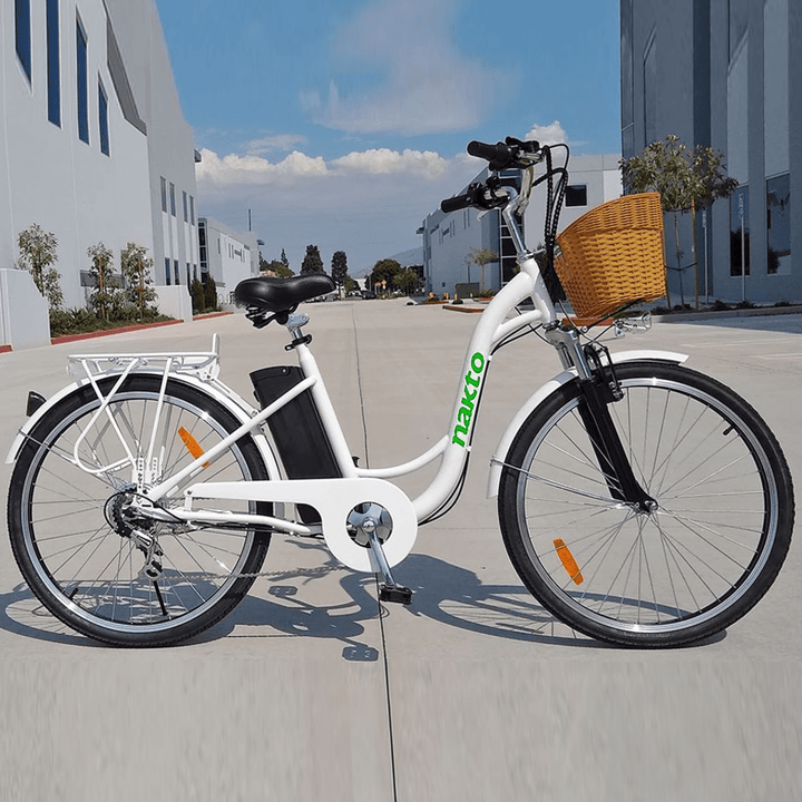 Nakto - CAMEL - 26" 350W - Electric Commuter Bike - Lightweight, UL Certified