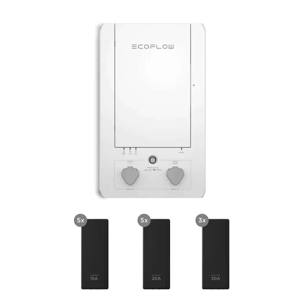 EcoFlow - Delta Pro - Smart Home Panel Combo (13 relay modules) - Ecoluxe Solar