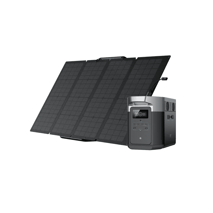 EcoFlow - DELTA 2 MAX - Portable Solar Power Station - 2,000Wh