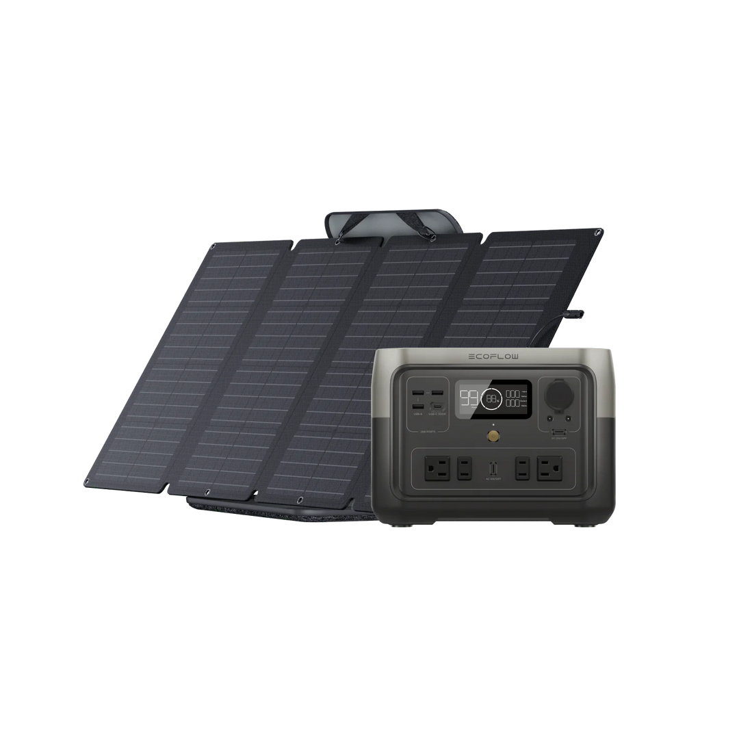 EcoFlow - RIVER 2 Max - Portable Solar Power Station - 512Wh