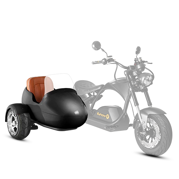 Eahora - Knight M1PS - Electric Chopper Scooter - With Sidecar