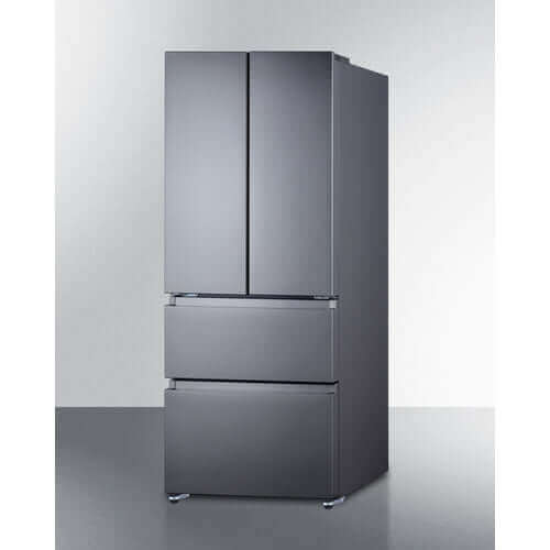 Summit - FDRD152PL - 27.5" Wide French Door Refrigerator-Freezer - Ecoluxe Solar