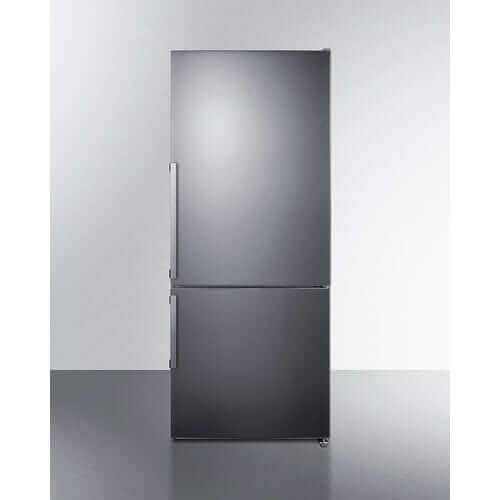 Energy-Efficient Counter Depth Bottom Freezer Refrigerator - Ecoluxe Solar