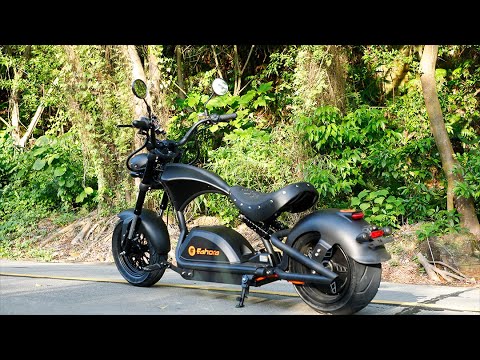 Eahora Knight M1PS Electric Chopper Scooter - Take a Wild Adventure on an M1PS.