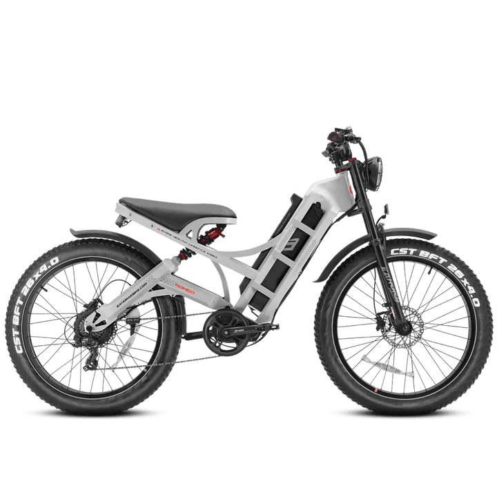 Eahora - ROMEO Moped Style - 1000W Long Range Electric Bike - Ecoluxe Solar