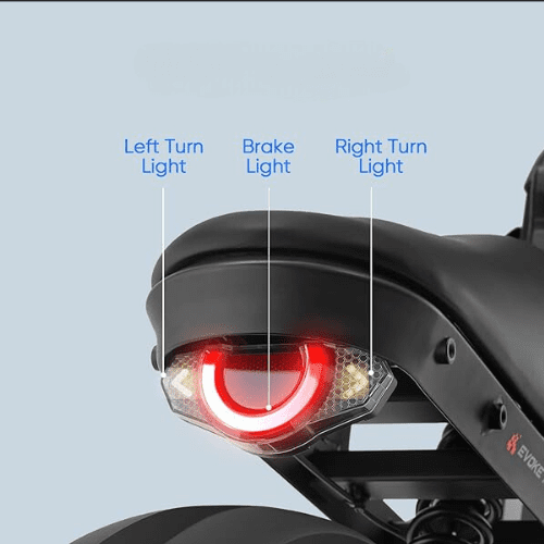Eahora - ROMEO PRO - Moped Style - 1200W Long Range Electric Bike - Brake light / turn signals