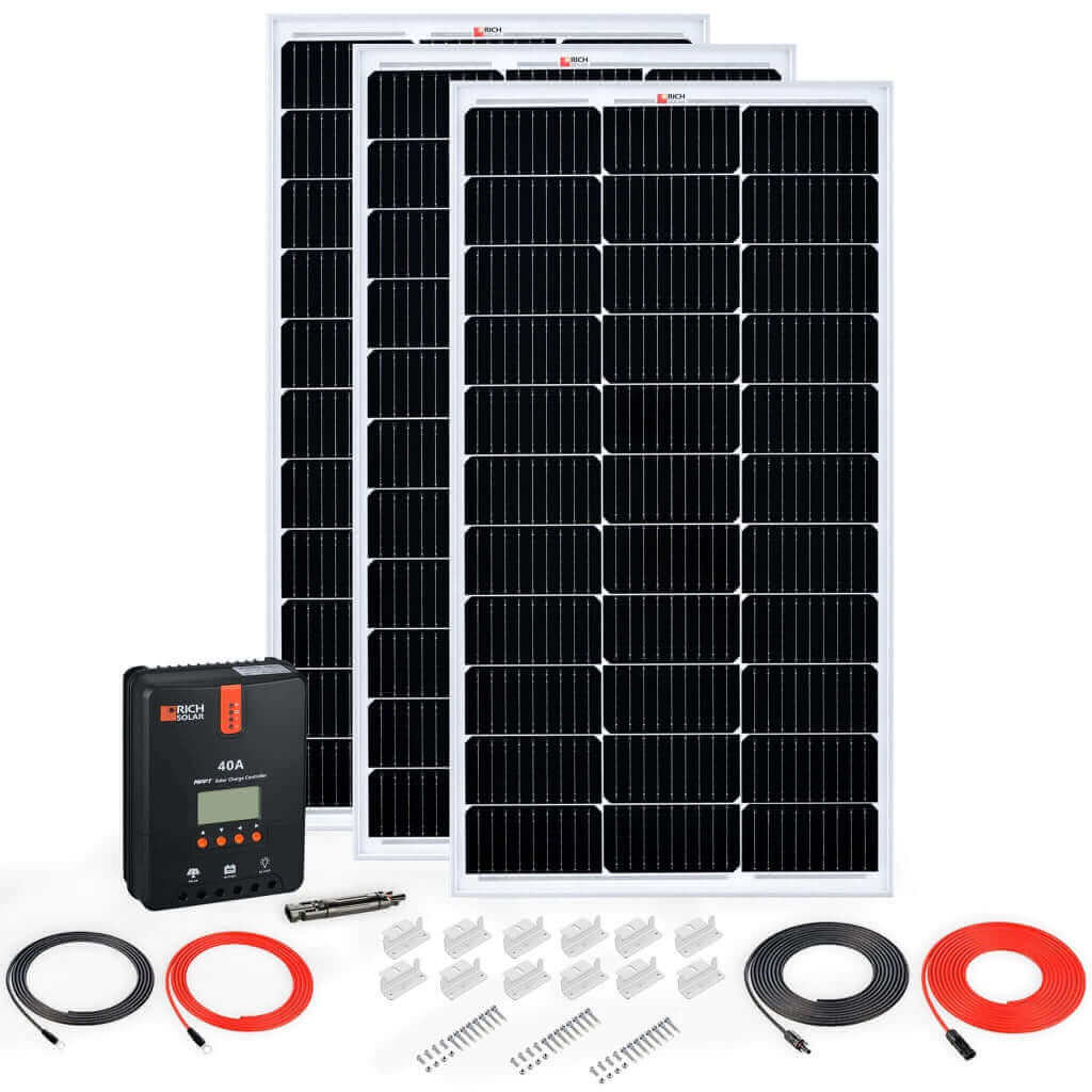 Rich Solar - 300 Watt Solar Kit - Ecoluxe Solar