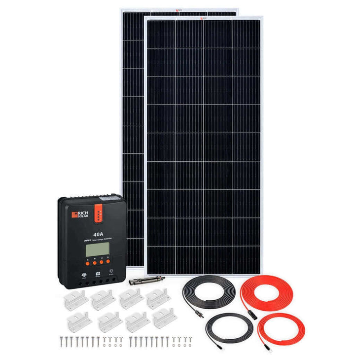 Rich Solar - 400 Watt Solar Kit - Ecoluxe Solar
