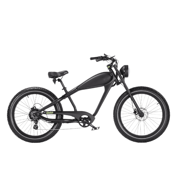 REVI BIKES - Cheetah Plus - 750W Cafe-Racer - Fat Tire - Electric Bike - Ecoluxe Solar