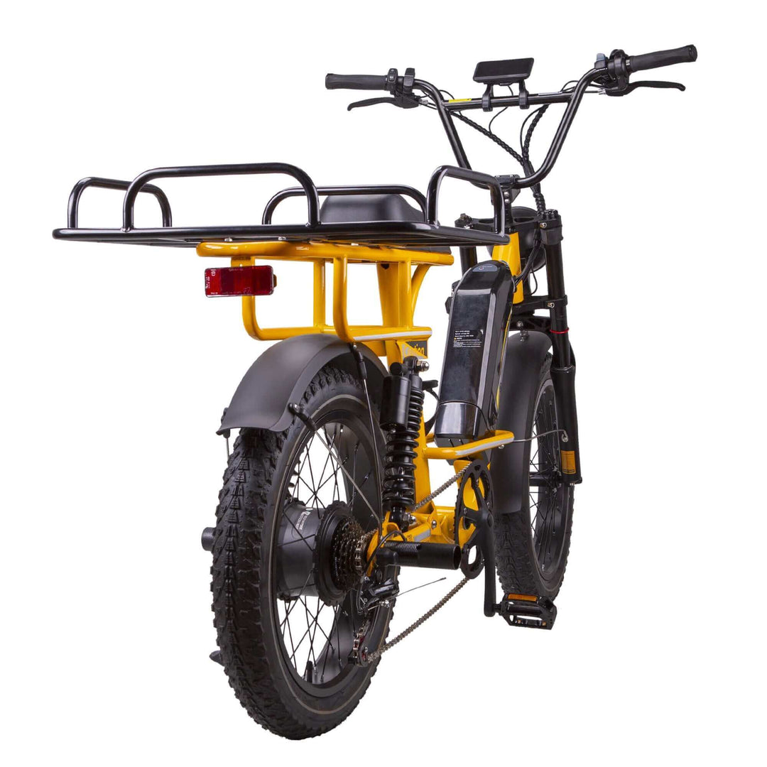 Nakto - F4 - Electric Cargo Bike - 750W - Ecoluxe Solar