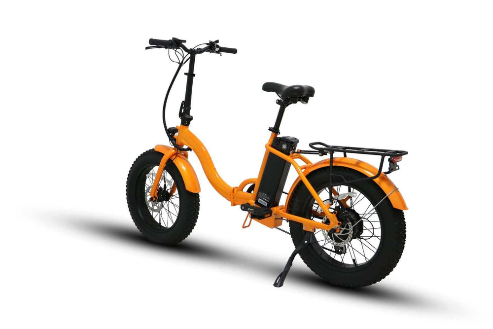 Eunorau - E-FAT-STEP Fat Tire - Folding Electric Bike - Ecoluxe Solar