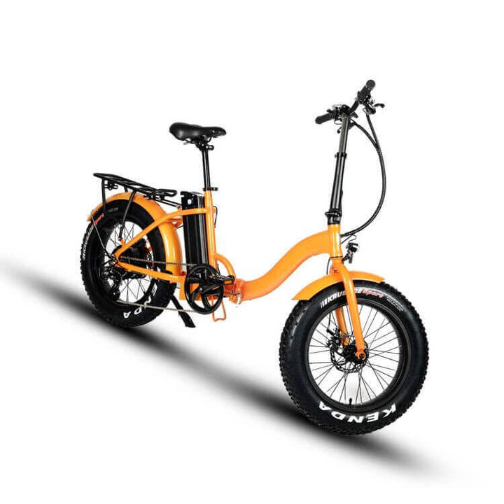 Eunorau - E-FAT-STEP Fat Tire - Folding Electric Bike - Ecoluxe Solar
