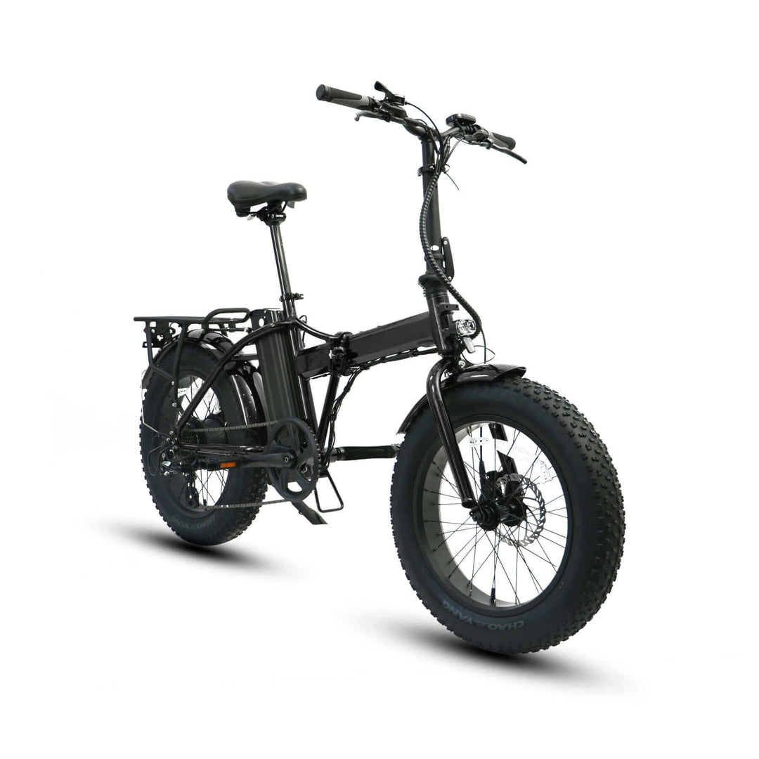 Eunorau - E-FAT-MN - Fat Tire - Folding Electric Bike - Ecoluxe Solar