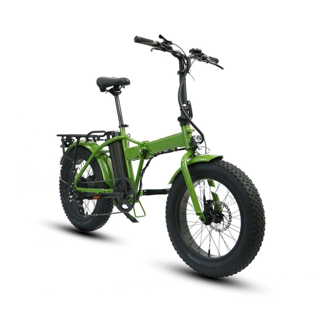 E-FAT-MN - Fat Tire - Folding Electric Bike - Ecoluxe Solar