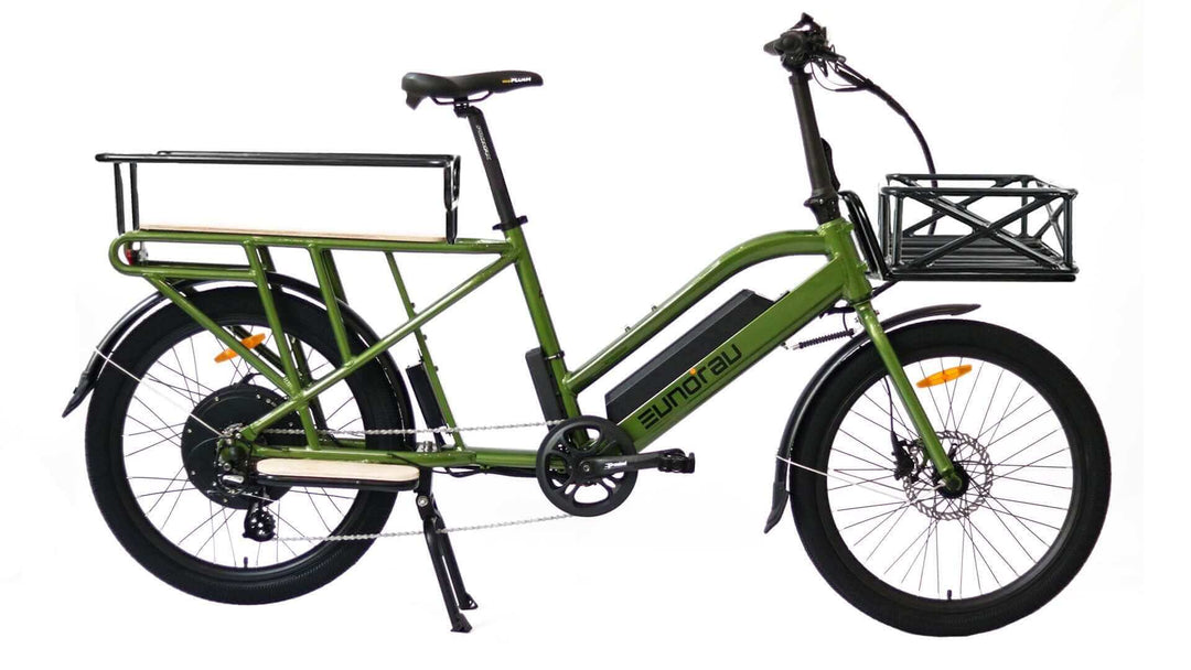 Eunorau - MAX-CARGO Electric Bike - Ecoluxe Solar