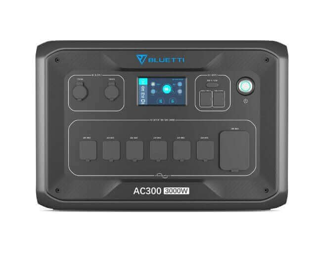 Bluetti - AC300 + (1) B300 - 3,072Wh - Home Battery Backup - Portable Power Station - Ecoluxe Solar
